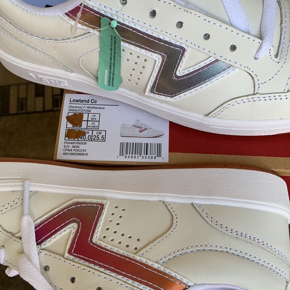VANS LOWLAND Cc Rainbow True White/RAINBOW MEN’s - Picture 13 of 13
